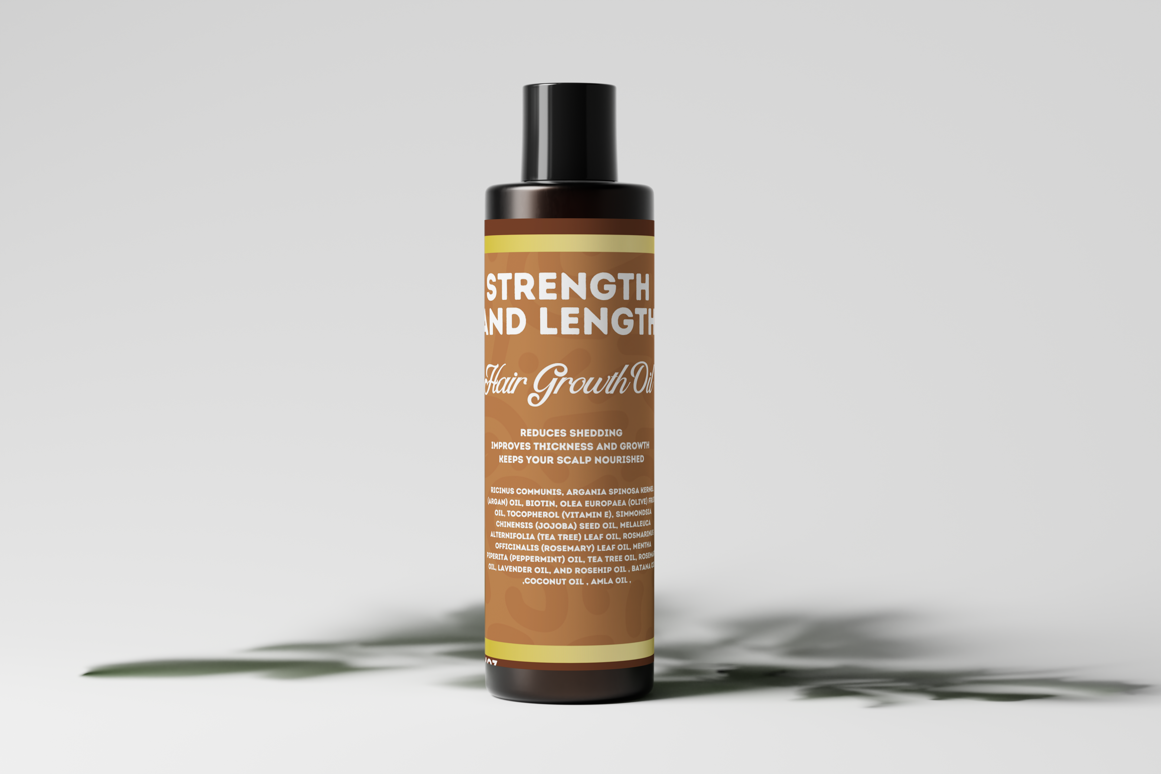 Strength and length Hair growth oil