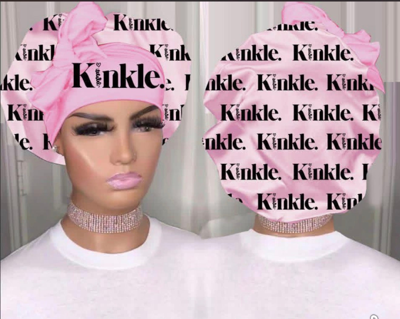 Pink bonnet